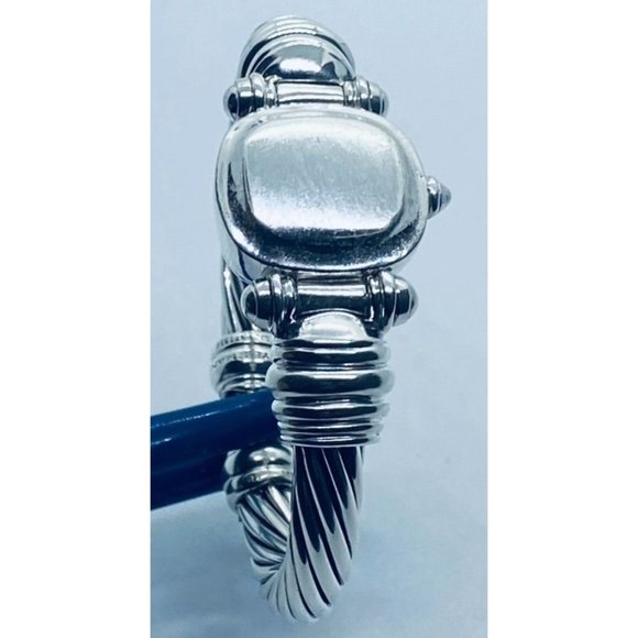 David Yurman Hinge Watch Case Bangle Bracelet 925 585 - Picture 14 of 16